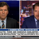 Darren Beattie, right, on a recent episode of Tucker Carlson’s Fox News show.